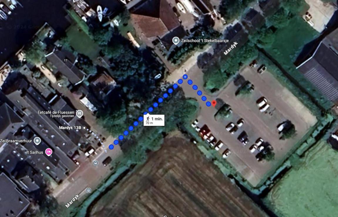 Landzicht Vakantiehuis Aan De Fluessen Elahuizen 외부 사진